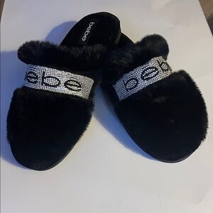 beautiful new Bebe slippers